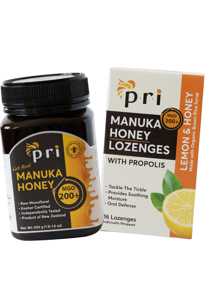 PRI - Manuka Honey 200+ & Lemon Lozenges
