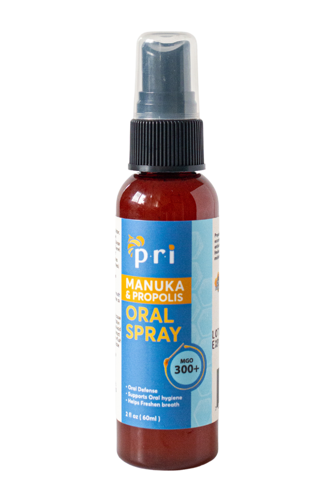 PRI - Propolis & Active Manuka Oral Spray - Front