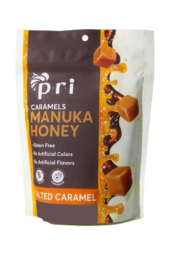 Salted Manuka Honey Caramels