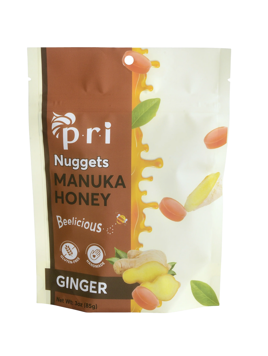 Manuka Honey Nuggets | Ginger | Lemon | Honey – Pacific Resources