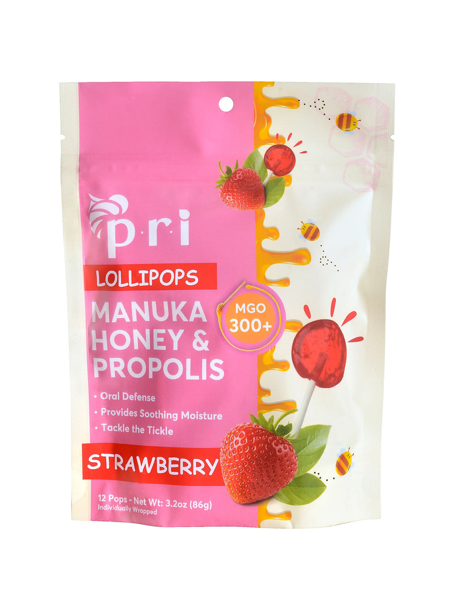 Manuka Honey Lollipops for kids with Propolis: Real, Simple Throat