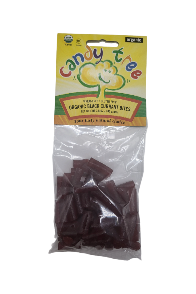 Candy Tree - Organic Black Currant Bites - Front