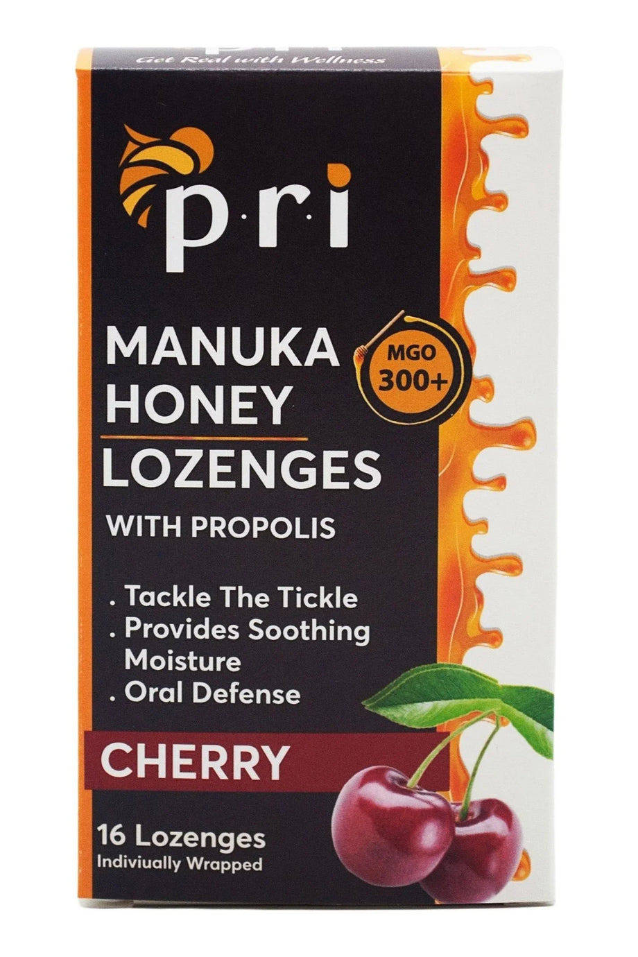 PRI *NEW* Manuka Honey & Propolis MGO 300+ Soothing Lozenges 16ct