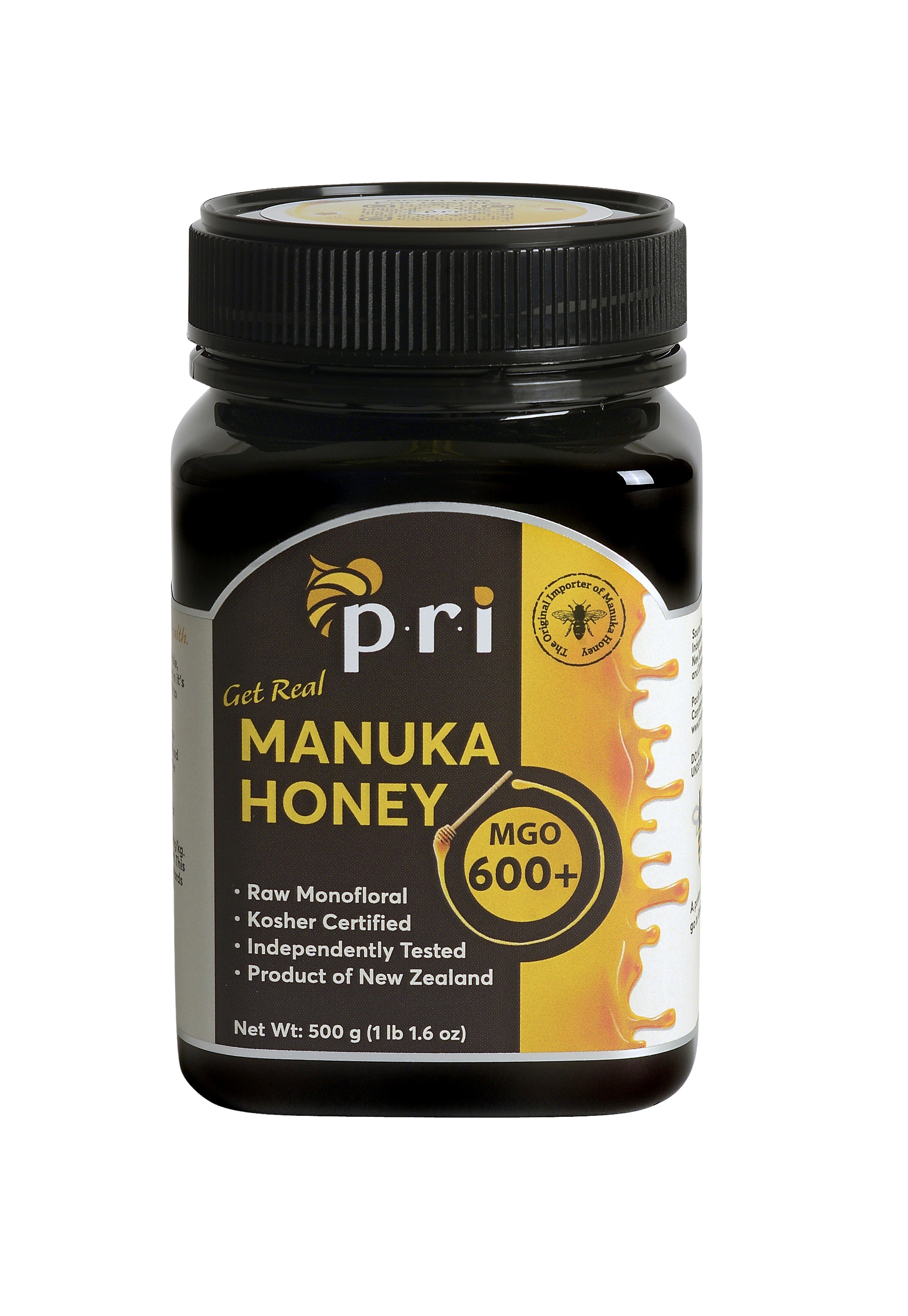 Manuka Honey 600+ | Raw & Lab Tested | PRI Honey – Pacific