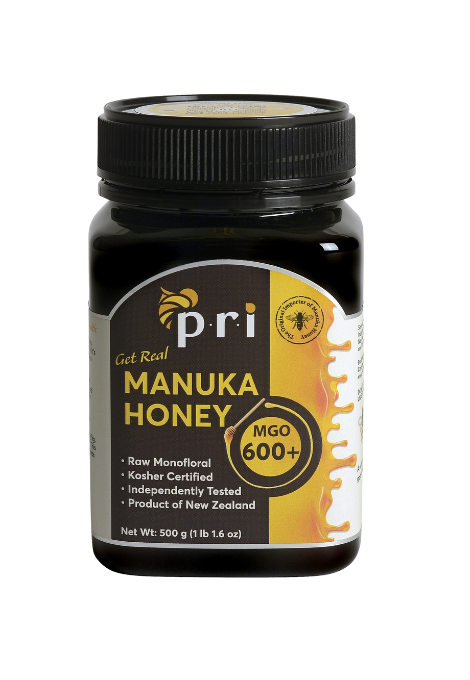 Manuka Honey 600+ | Raw & Lab Tested | PRI Honey – Pacific