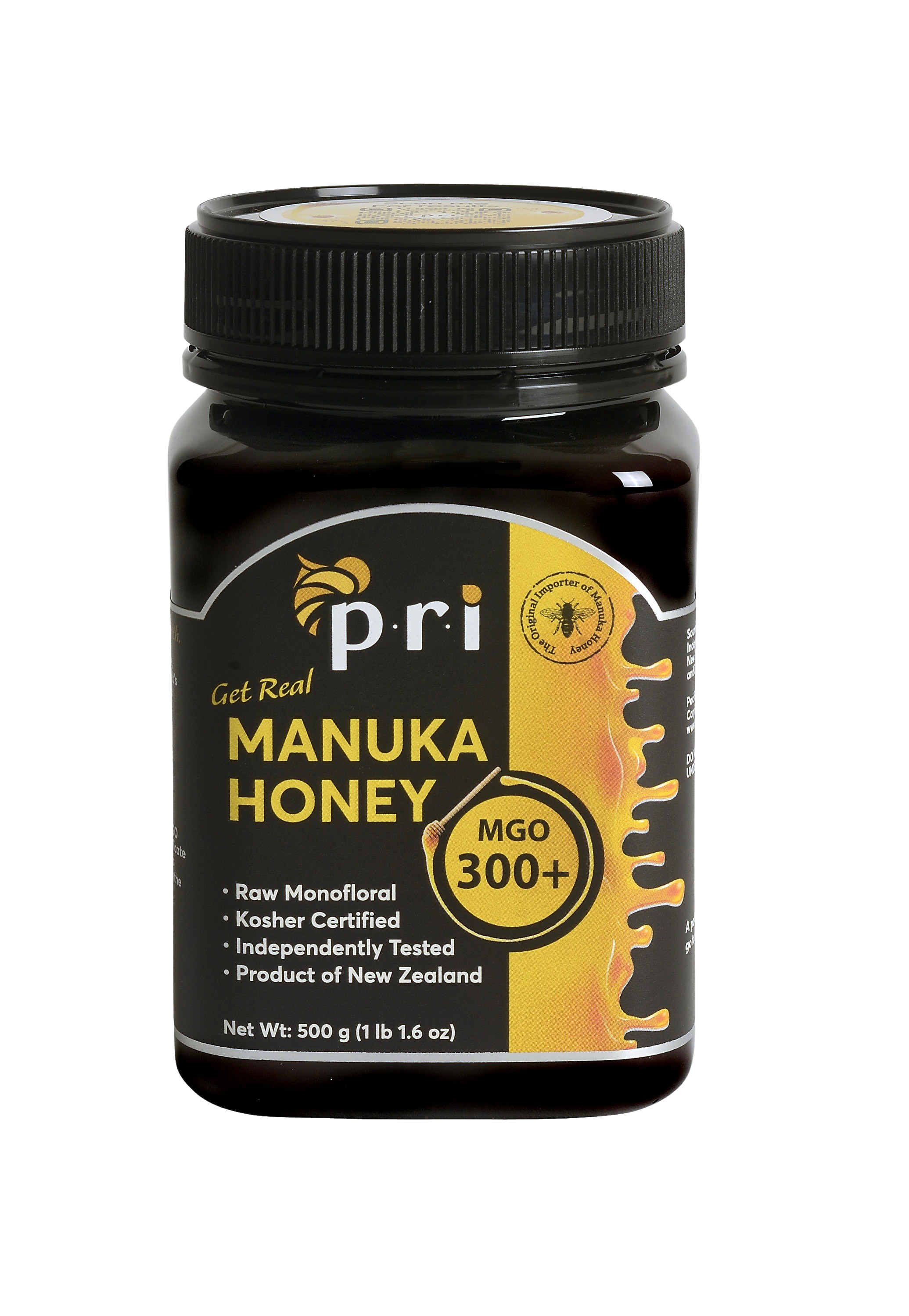 Manuka Honey MGO 300+ | Raw & Lab Tested | PRI Honey – PRI