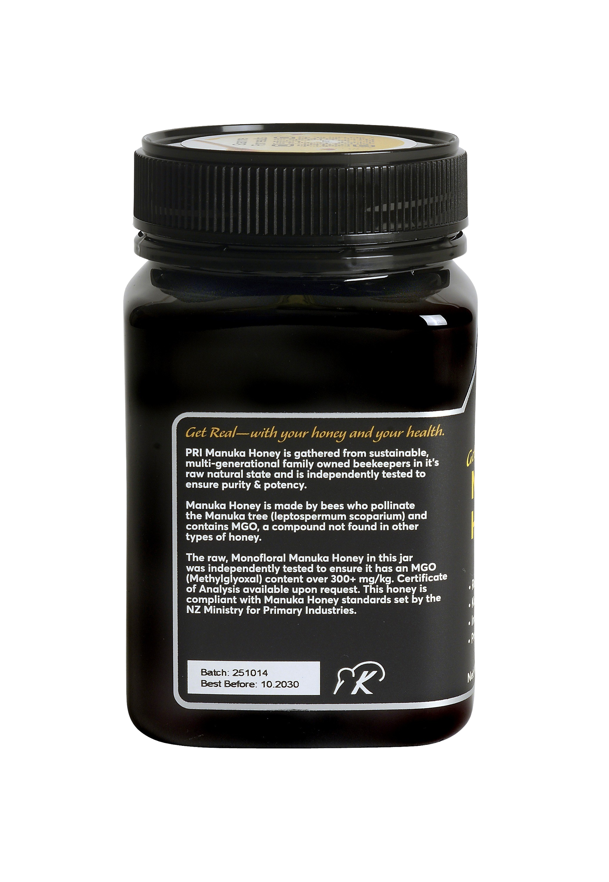 Manuka Honey MGO 300+ | Raw & Lab Tested | PRI Honey – PRI
