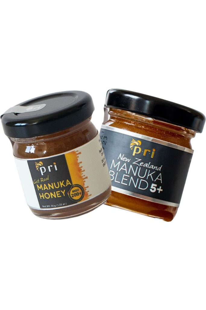 PRI Mini Sampler Manuka Honey Jars 1.25oz - Group
