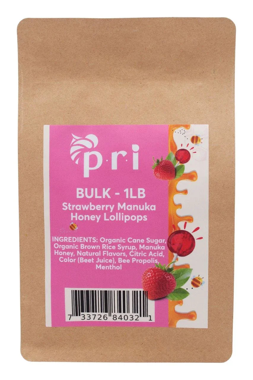 Manuka Honey Lollipops - Bulk 1lb | PRI – Pacific Resources