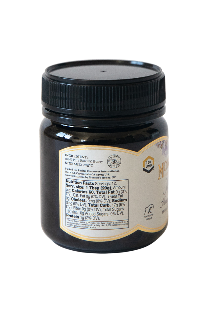 Mossop's - Manuka Honey UMF® 10 - Ingredients and Nutrition Facts