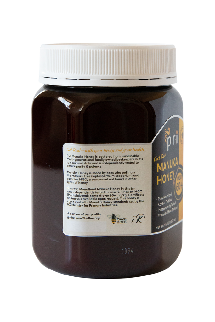 PRI - Manuka Honey 60+ 2.2lb - Description