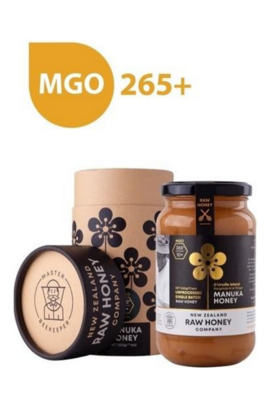 Master Beekeeper - Manuka Honey from D'Urville Island MGO 265+ 500g - Front with MGO Label