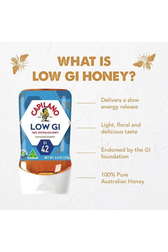 Capilano - Low Gl Honey - Features