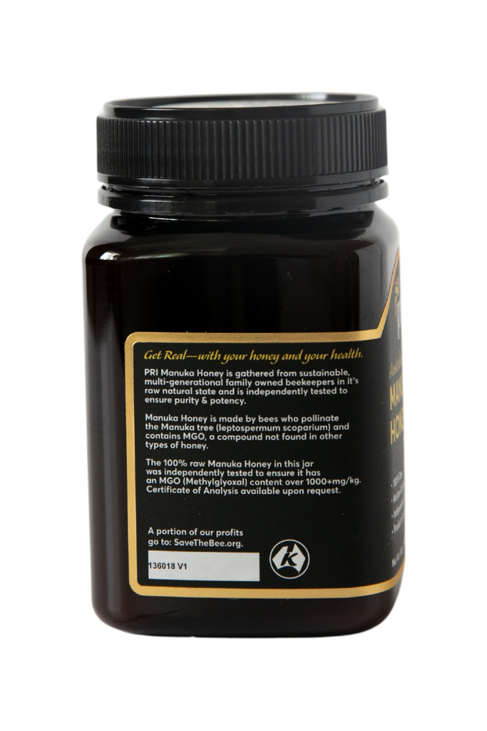 PRI - Australian Manuka Honey 1000+ - Description