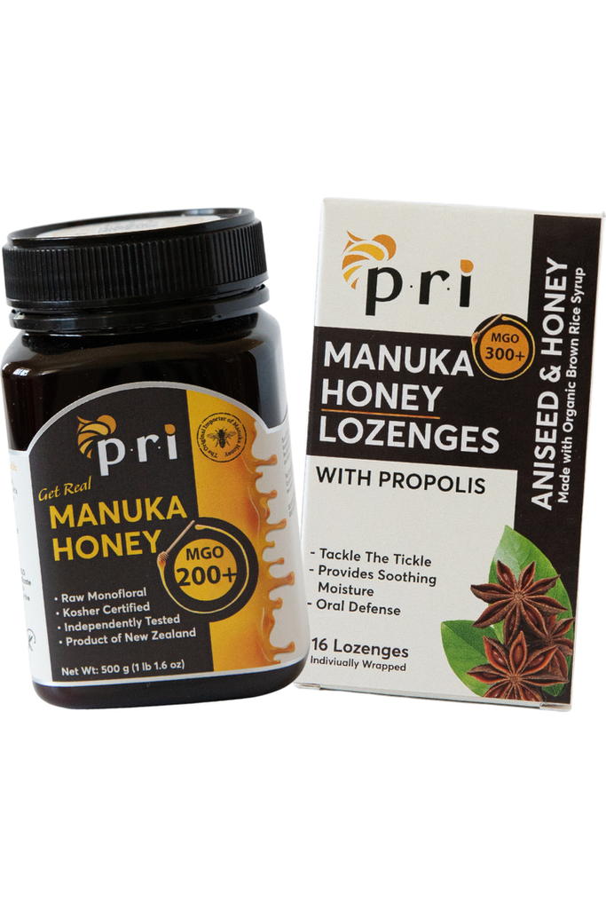PRI - Manuka Honey 200+ & Aniseed Lozenges