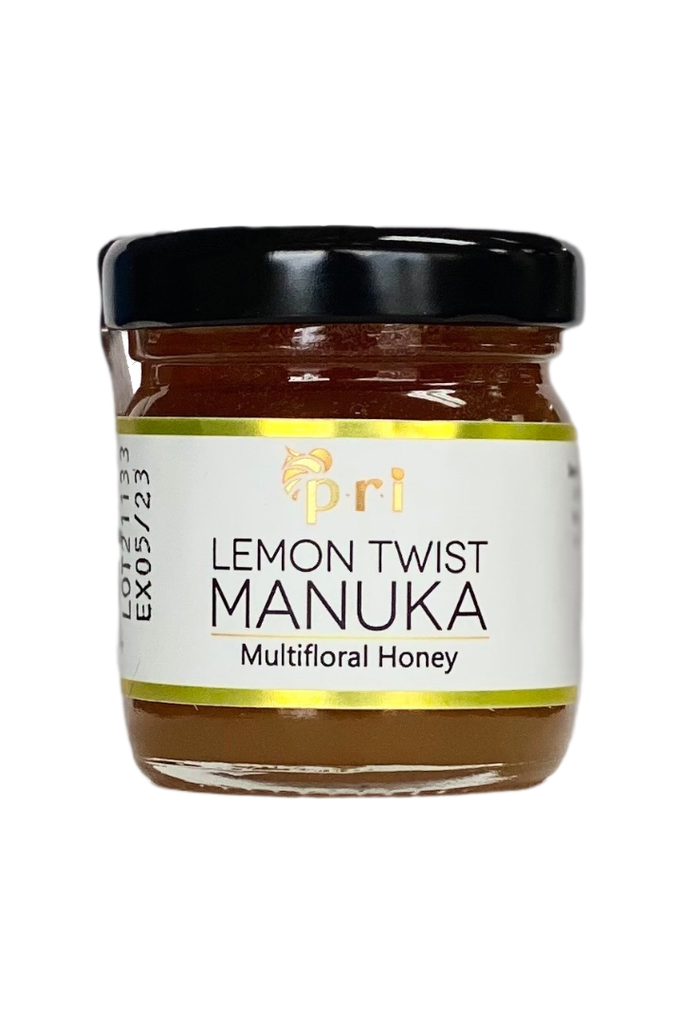 PRI - Lemon Twist Manuka Honey Sampler Jar - Front