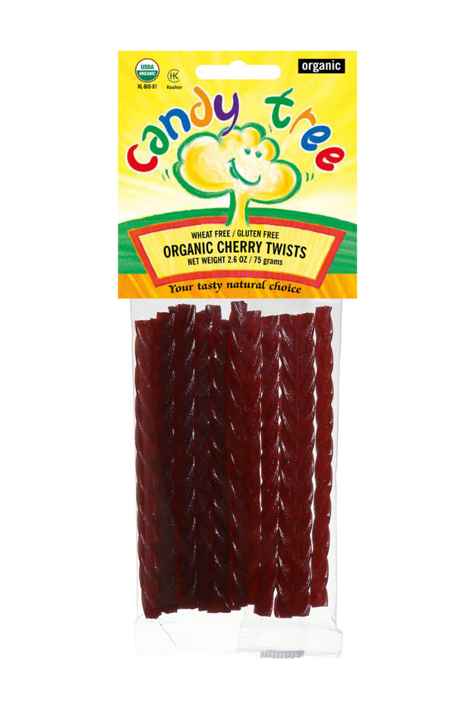 Candy Tree - Organic Cherry Twists - Front