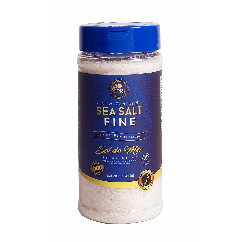PRI - BioGro Certified New Zealand Sea Salt - Flaky - Front