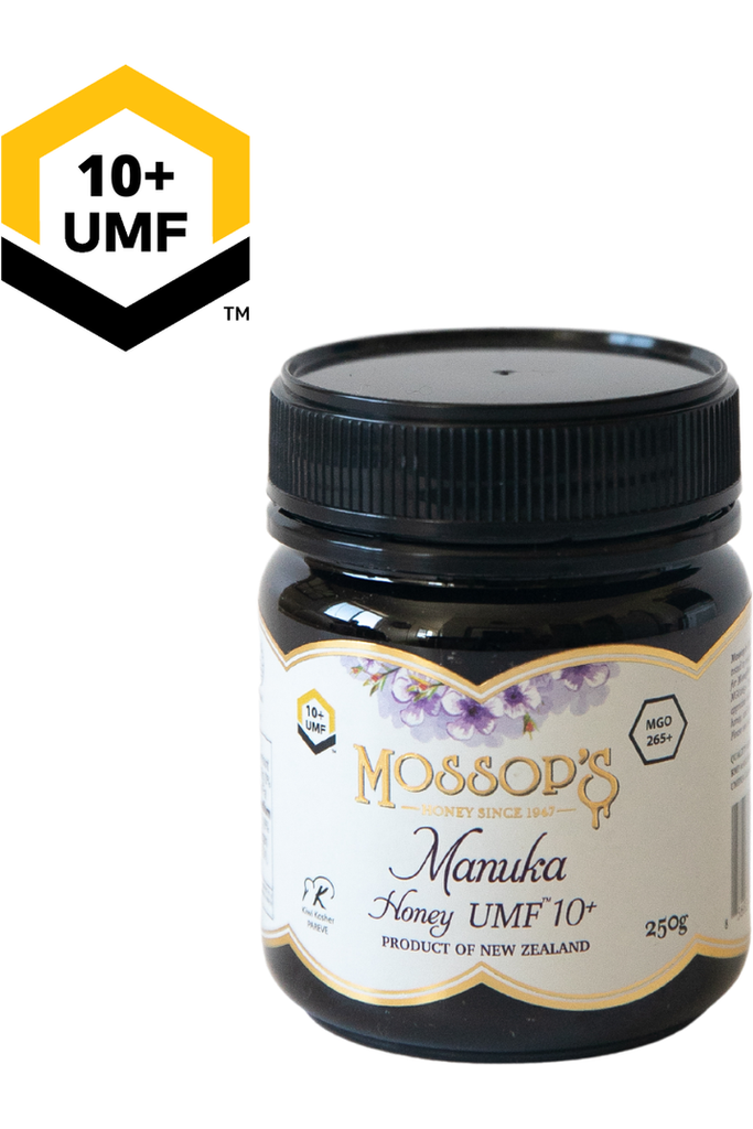 Mossop's - Manuka Honey UMF® 10 - Front with MGO Rating
