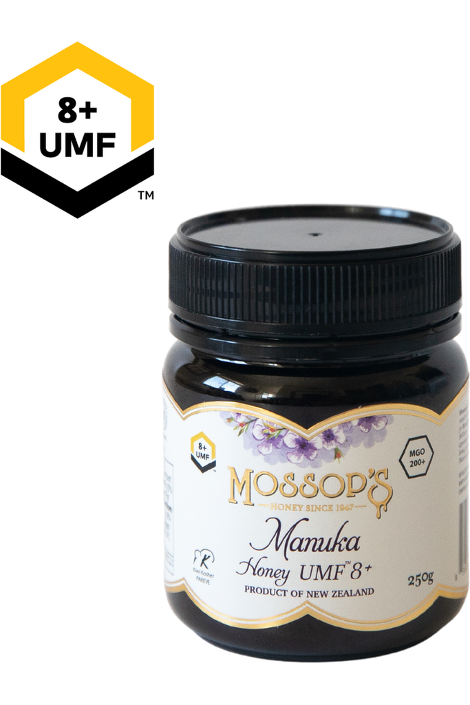 Mossop's - Manuka Honey UMF® 5+ - Front with MGO Rating