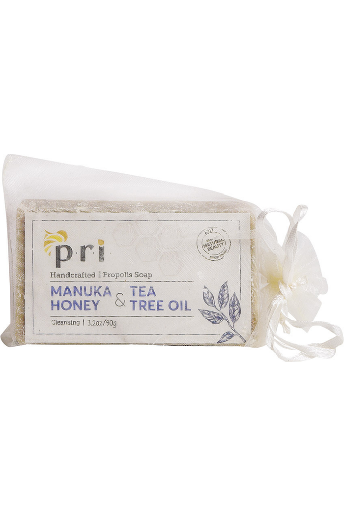 PRI - Propolis Soap with Manuka Honey & Tea Tree Oil - Front