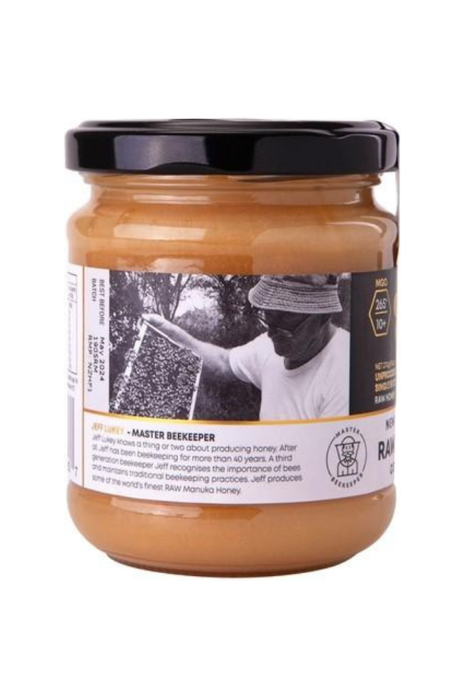 Master Beekeeper - Manuka Honey from D'Urville Island MGO 265+ 270g - Expiration Date & Description